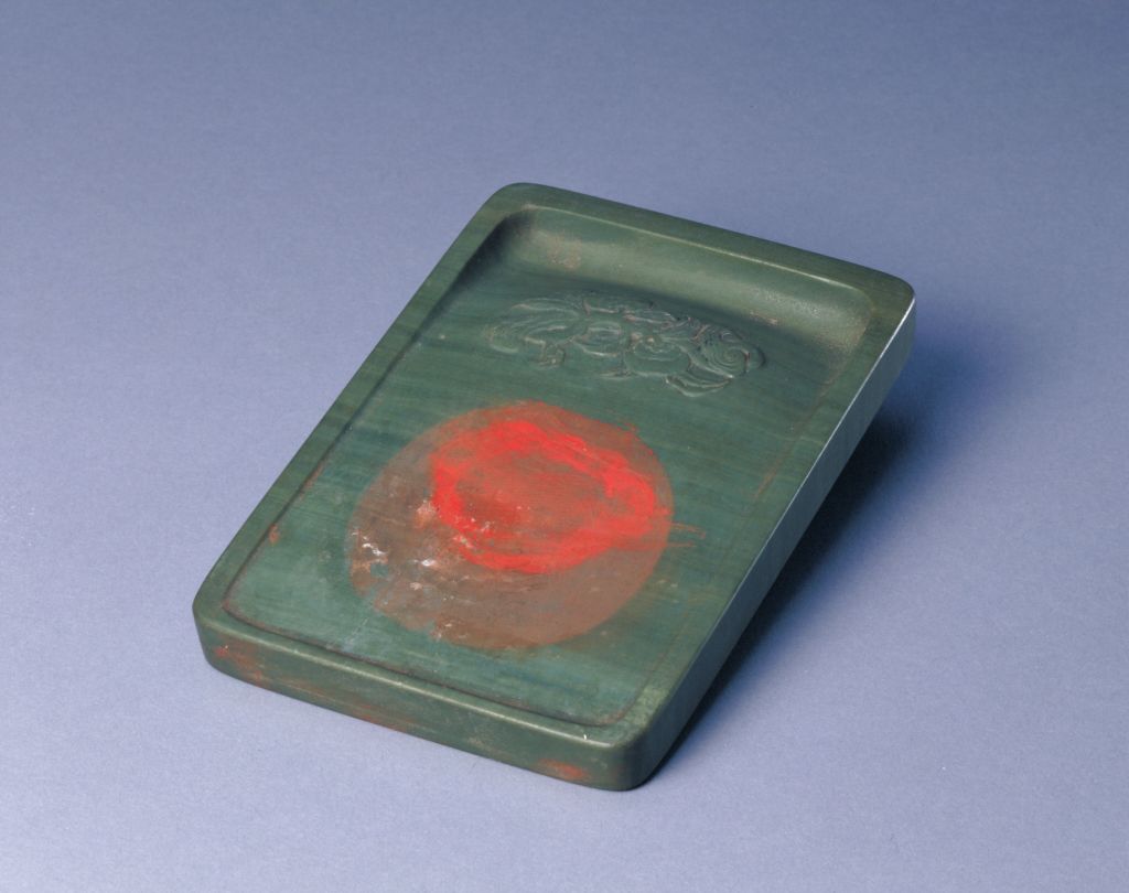 图片[1]-Songhuajiang inkstone made in the year of Yongzheng-China Archive